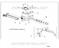 VORDERBREMSE BRAKE LEVER AND MASTER CYLINDER