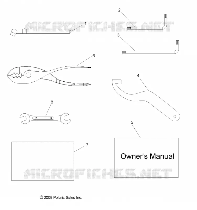 REFERENCES, TOOL KIT AND BEDIENUNGSANLEITUNGS