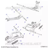 HINTERRADAUFHÃ„NGUNG CONTROL ARMS