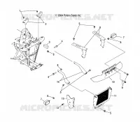 RACK, FRONT AND BUMPER VORNE