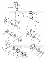 KOLBEN   KURBELWELLE SPORT / 0930443 (4922942294028A)