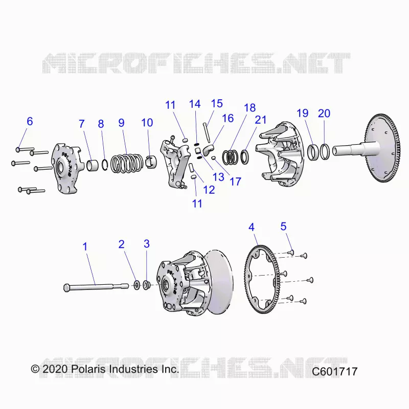 ANTRIEB, CLUTCH, PRIMARY