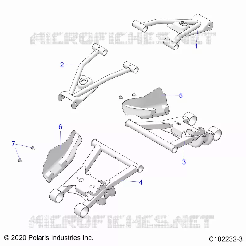 HINTERRADAUFHÃ„NGUNG CONTROL ARMS