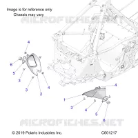 CHASSIS, TIE ROD BOOT ASM.