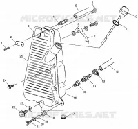 ÖLTANK  Scrambler 500 W97BC50A (4943074307A014)