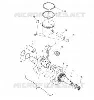 KURBELWELLE AND PISTON ASSEMBLY (4914781478032A)