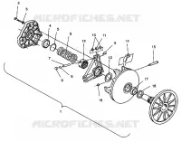 Antriebskupplung ASSEMBLY 440 XCR SP 0941660 (4927082708023A)