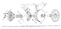 Antriebskupplung Star, Sprint ES and StarTrak (4916811681016A)