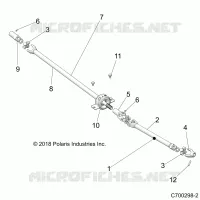 DRIVE TRAIN, FRONT KARDANWELLE