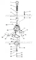 VERGASER WIDETRAK GT / X932061 (4924722472031A)