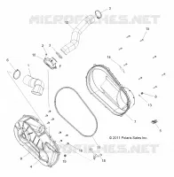 ANTRIEB, CLUTCH COVER AND DUCTING