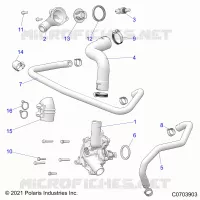 MOTOR, WATERPUMP AND BYPASS