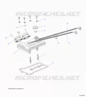 ENGINE, THROTTLE BODY AND VENTILDECKEL