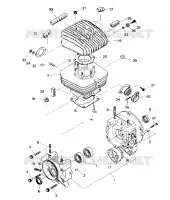 CRANKCASE AND ZYLINDER (4913501350031A)