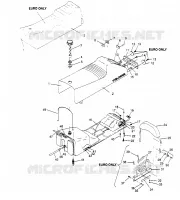 SITZ   GASBEHÄLTER ASSEMBLY Storm 0950782, Storm SKS 0950582,  Euro Storm E9 (4929012901A008)