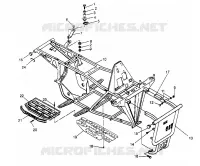 FRAME ASSEMBLY SPORT 400L W958540 (4930133013A007)