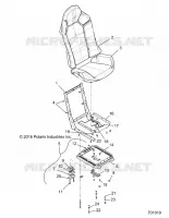 SITZ ASM. AND SLIDER