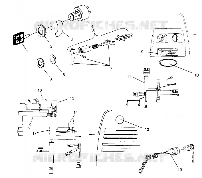 IGNITION   KABELSTRANG XLT TOURING 0952857 and  EUROPEAN XLT TOURING E95 (4929172917A010)