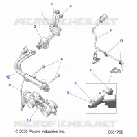 KRAFTSTOFFSYSTEM, RAIL, LINES AND THROTTLE BODY