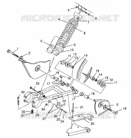 Schwingarm   SCHOCK Scrambler W967840 (4935823582B014)