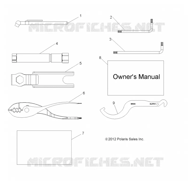 REFERENCES, TOOL KIT AND BEDIENUNGSANLEITUNG