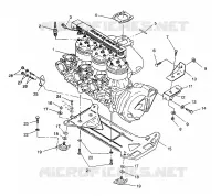 MOTORAUFHÄNGUNG SL 750 B944070 (4927012701011A)