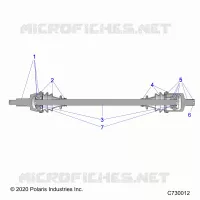 ANTRIEB, FRONT HALF SHAFT