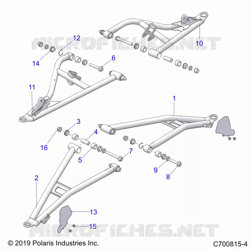 FRONT SUSPENSION CONTROL ARMS