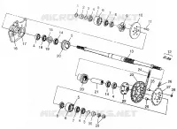 MITTLERER ANTRIEB BIG BOSS 6X6 400L W97AE38A (4940814081C002)