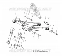 FRONT Drehmomentarm