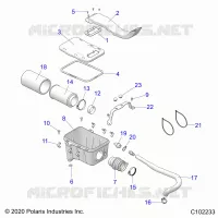 ENGINE, LUFTEINLASS SYSTEM