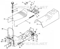 SITZ   GASBEHÄLTER XLT RMK 0960956, XLT SKS 0960556 and EUROPEAN XLT SKS E96 (4931813181A007)