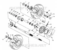 HECKANTRIEB XPRESS 300 W969530 and XPRESS 400 W969540 (4935923592C011)