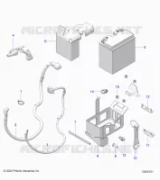 ELEKTRIC, BATTERY/BOX AND CABLES