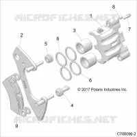 VORDERBREMSE CALIPER
