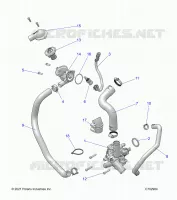 MOTOR, WATERPUMP AND BYPASS
