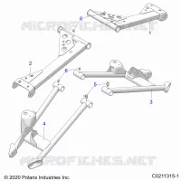 HINTERRADAUFHÃ„NGUNG CONTROL ARMS
