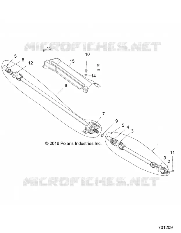 DRIVE TRAIN, FRONT KARDANWELLE