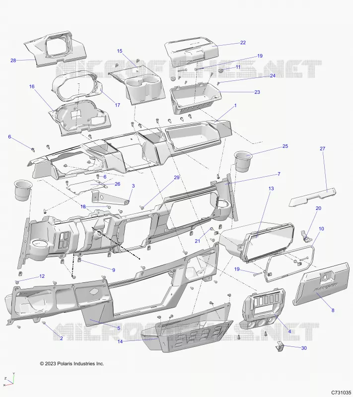 INSTRUMENTENTAFEL