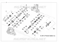 ANTRIEB, MAIN GETRIEBEGEHÄUSE INTERNALS