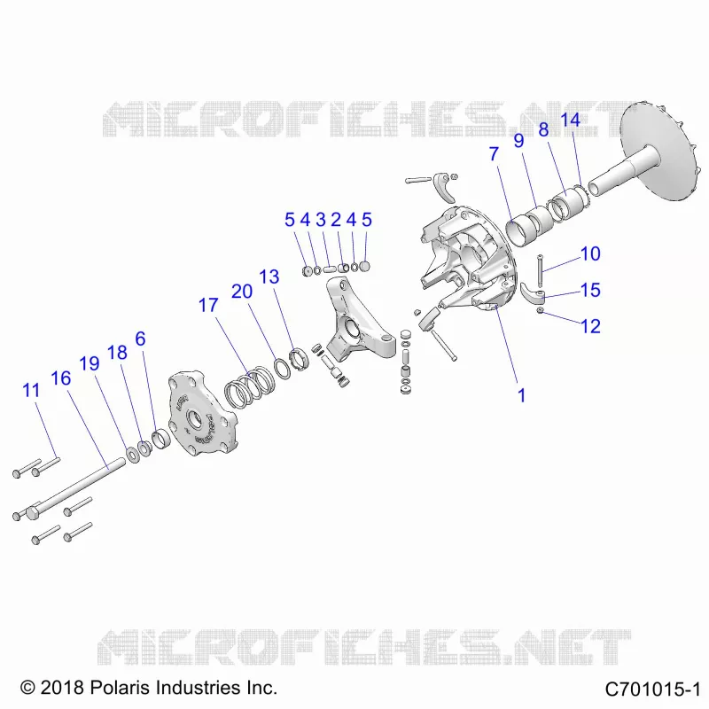 ANTRIEB, PRIMARY CLUTCH