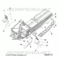 CHASSIS, CLUTCH GUARD/FOOTRESTS/RUNNING BOARDS