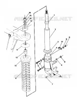 FRONT Verstrebung 250 4x6 / W928627 (4922902290010A)