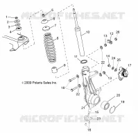 FRONT SUSPENSION STREBE