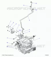 ANTRIEB, MAIN GEARCASE MOUNTING
