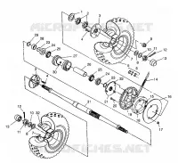 HECKANTRIEB Scrambler W967840 (4935823582C005)