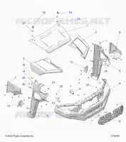 HAUBE, AND FRONT FENDERS