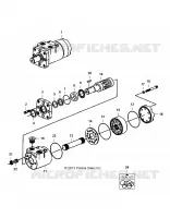 Schneeräumer CHUTE ROTATOR MOTOR