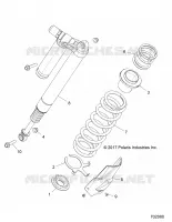 SUSPENSION, FEDER MOUNTING