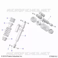 FRONT SUSPENSION SHOCK MOUNTING